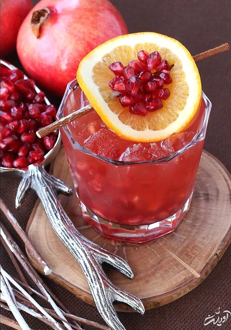 تزیین انار دون شده